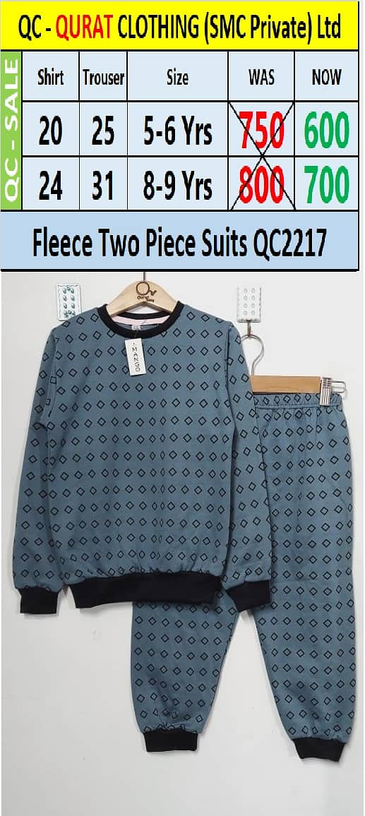 Fleece & Terry Suits 18