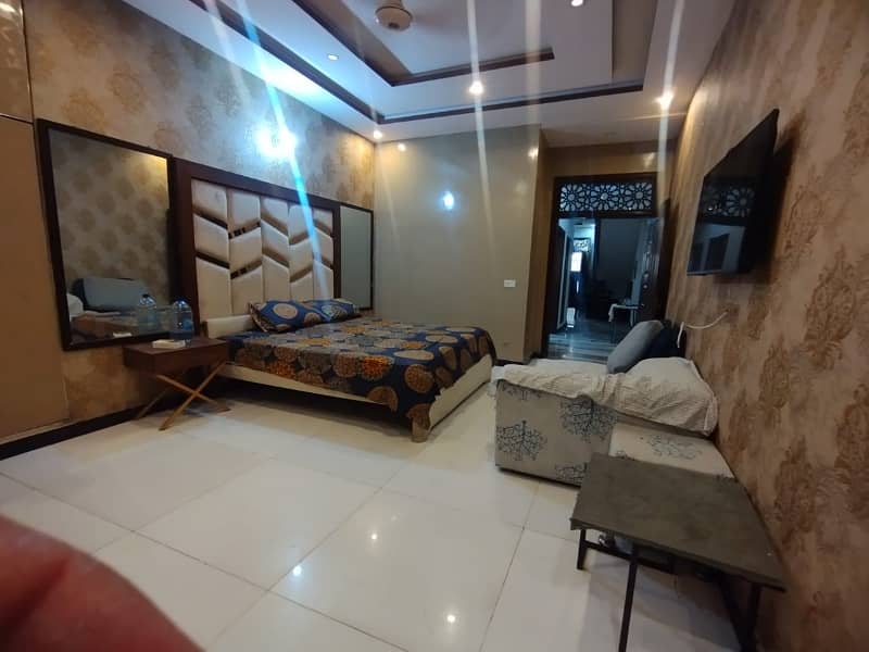 Fully Furnished Lower Portion For Rent In Cavarly Extension 3 Bed Attach Bathroom TV Lough All Bills Are Included But Electricity Is Separate in5 december 5