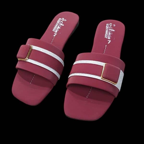 Women's Casual Flat Chappal free cash on delivery 3