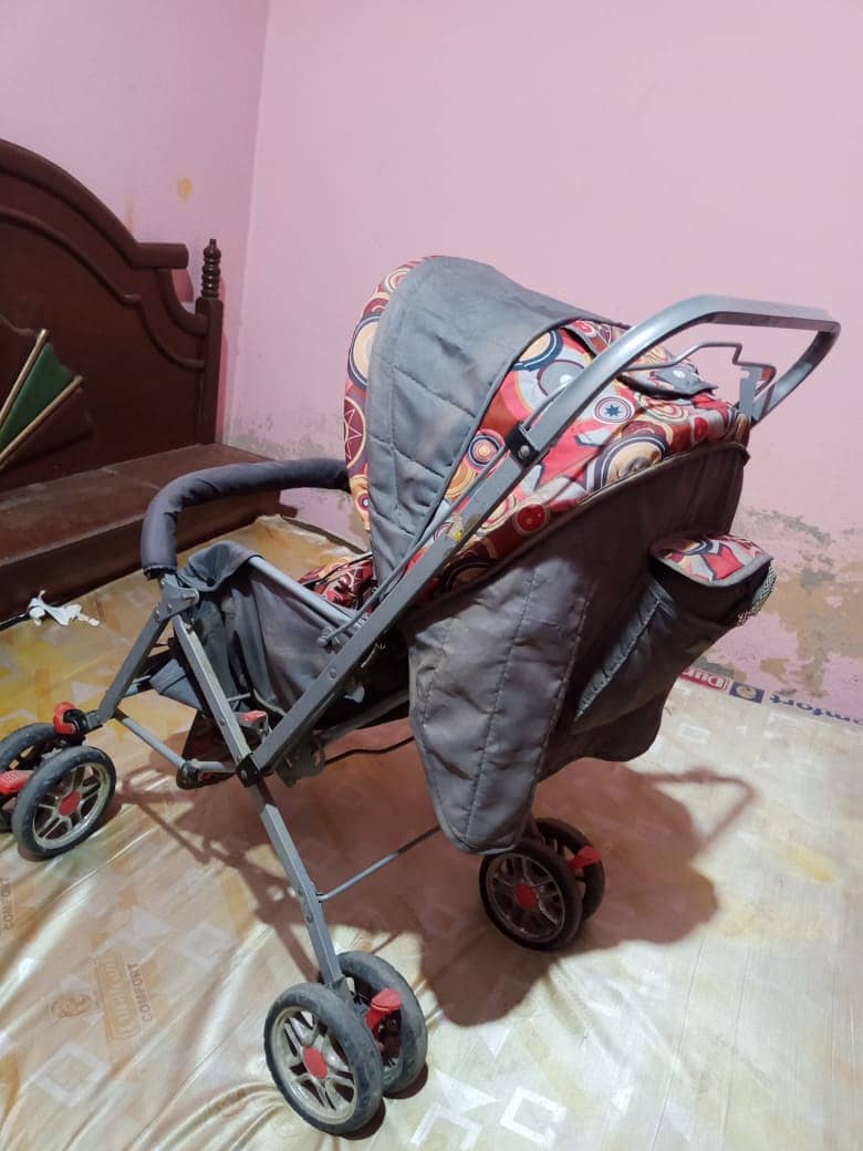 Kids Pram | Baby Stroller | Baby Cot | Kids High Chair | Horse Rocker 2