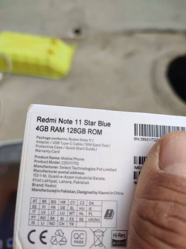 Redmi note 11 (4+2/128) 7