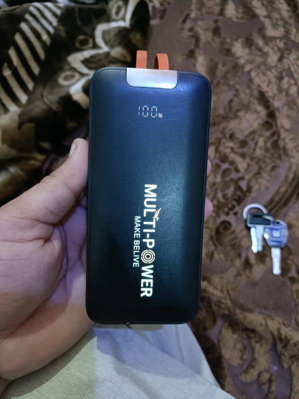 Power bank Multi power ka hain orignal 20000 mah hain pura garanty se 0