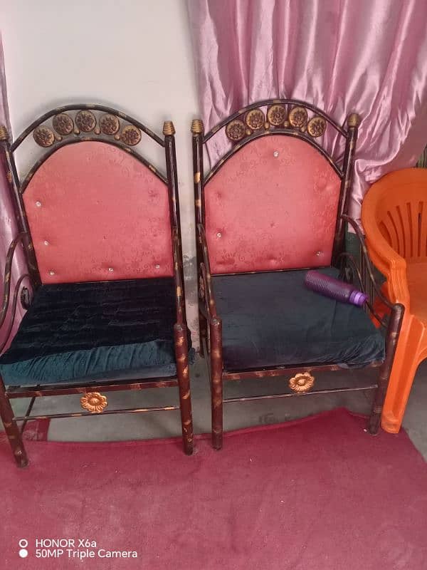 iron  sofa set 5 seater 2