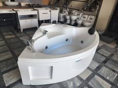 Bath tub with jacuzzi