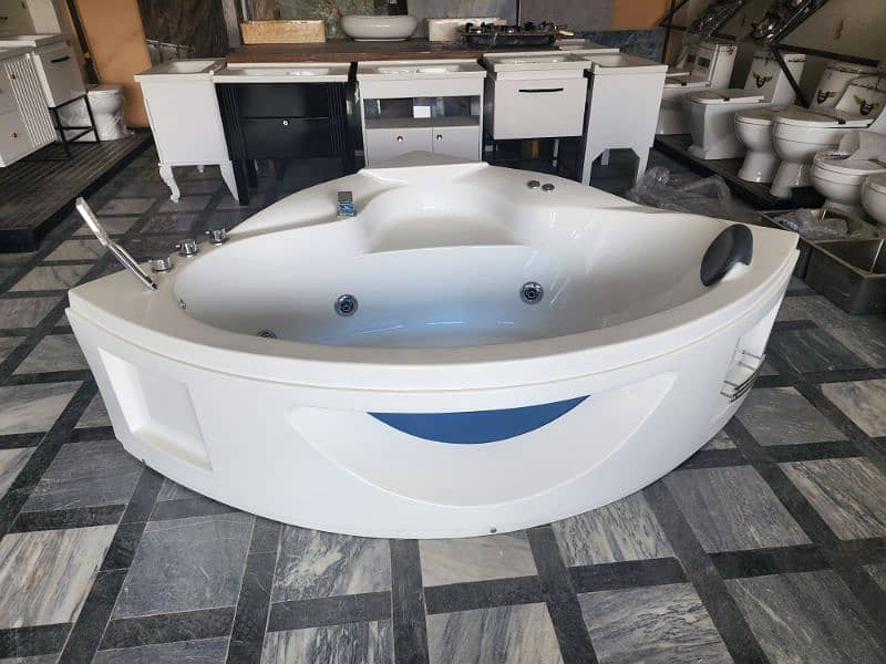 Bath tub with jacuzzi 1