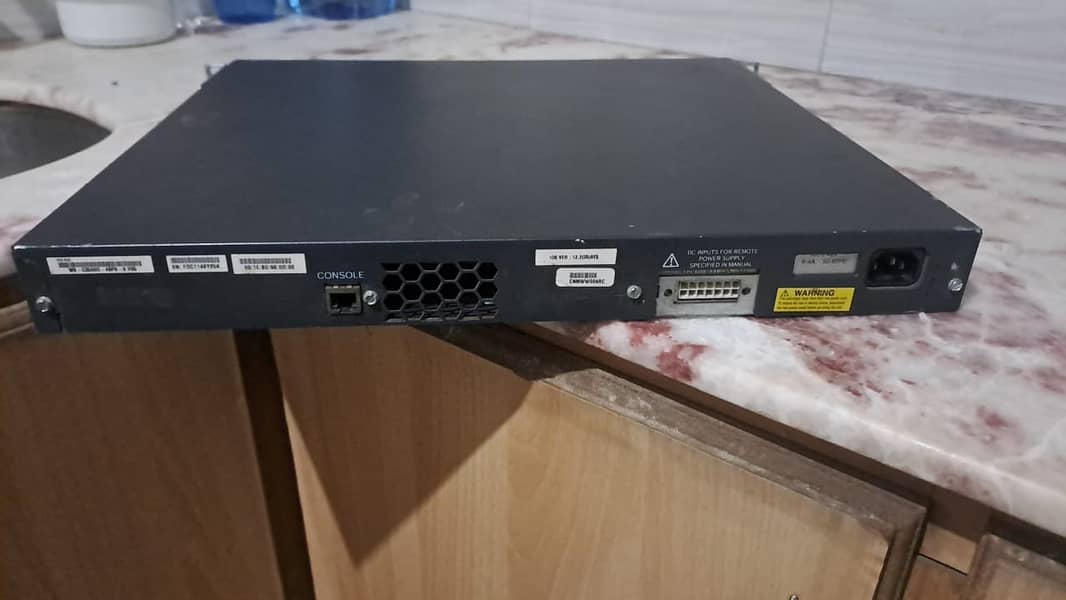 Cisco Catalyst 3560G 48port Poe Switch 9.5/10 0