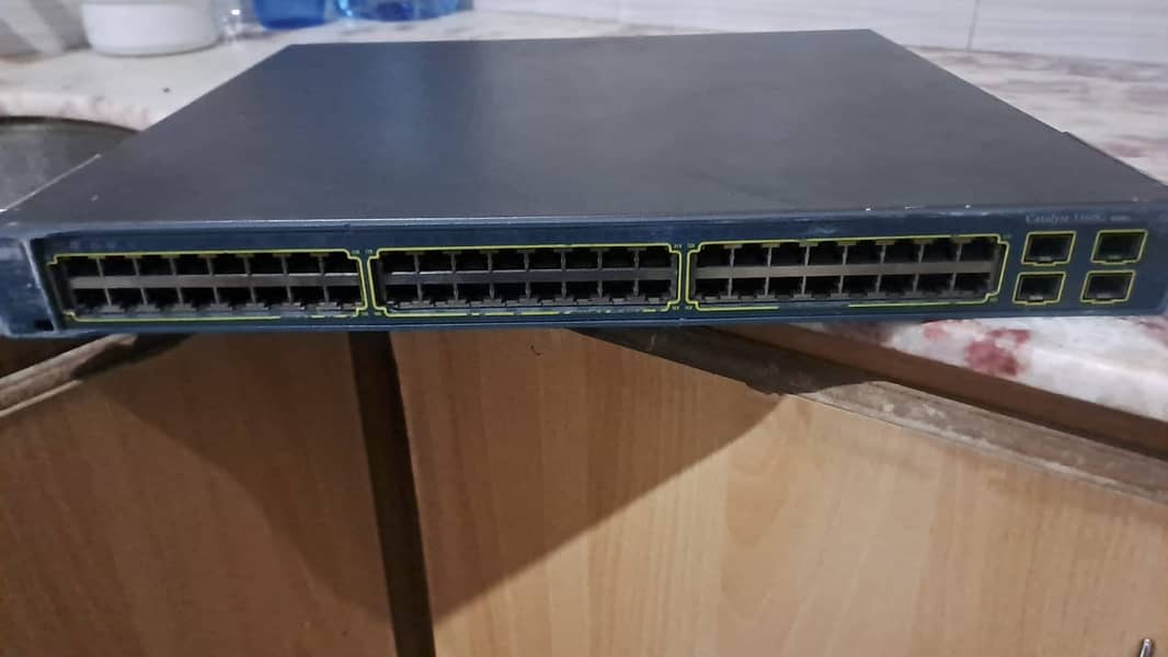 Cisco Catalyst 3560G 48port Poe Switch 9.5/10 1