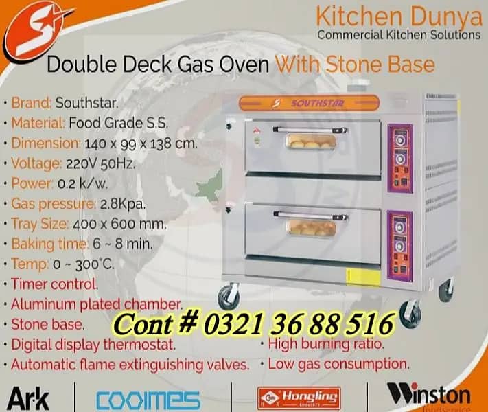 Deck Pizza oven commercial kitchen equipment Consultant 7