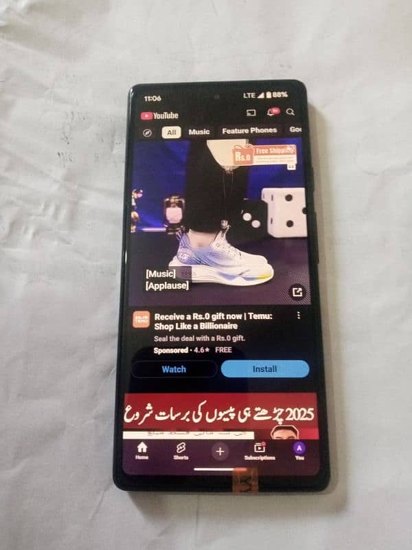 Google pixel 6a 6GB 128GB. 5G. 10*10 condition double Sim working 11