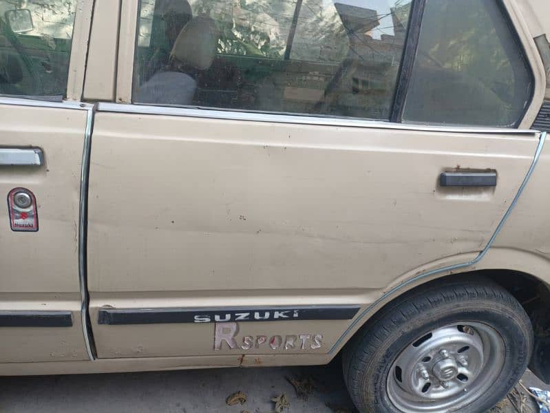 Suzuki FX 1987 Lahore register ac installed 7