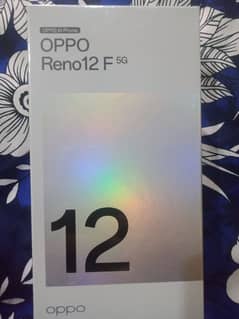 OPPO Reno 12F 5G Only box open