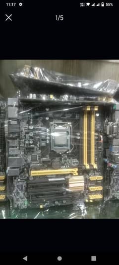 Asus Gaming Q87 4th Gen Motherboard Quantity Available