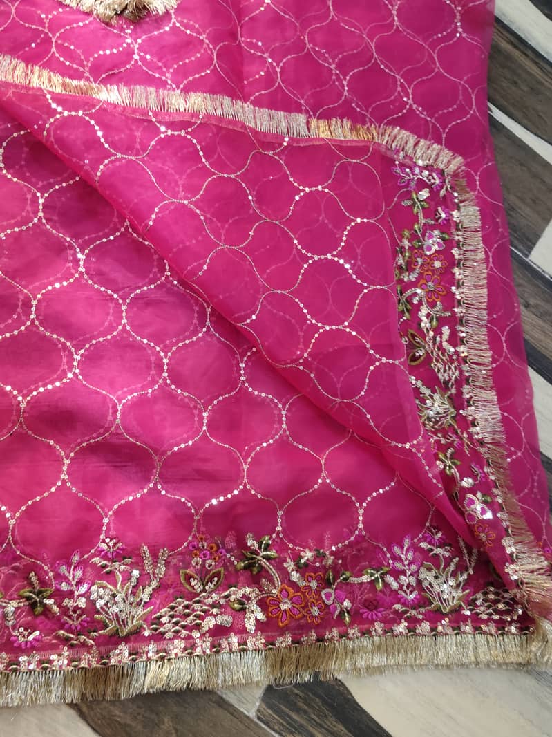 Mehndi and also party wear fancy lehnga kurti and  fancy dupatta 6