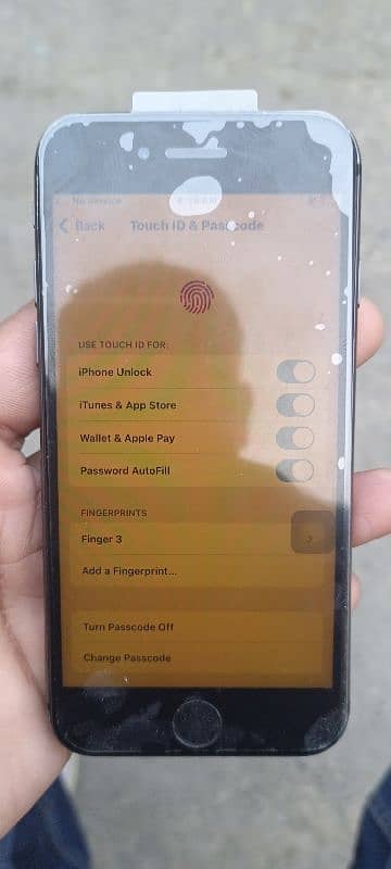 iphone8 finger print OK non pta all ok urgent sale rate final 1