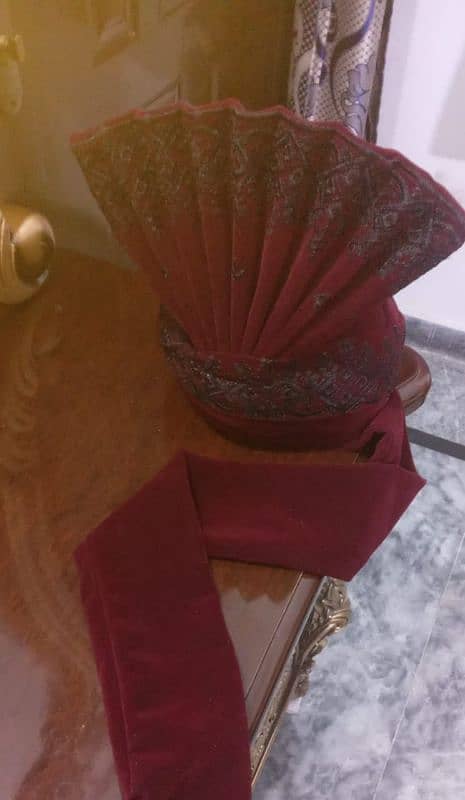 sherwani , qulla , khussa , new condition 1