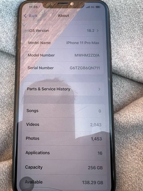 I phone 11 pro max 256 gb pta approved 4