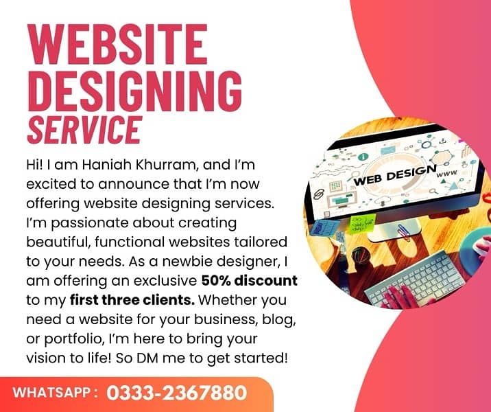 Website desiging services available || Customer satisfaction 0