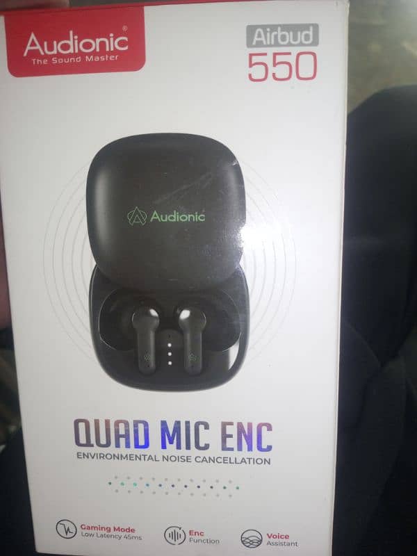 new audionic airpod 1 year warranty new condition 2