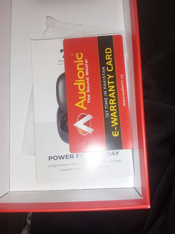 new audionic airpod 1 year warranty new condition 3