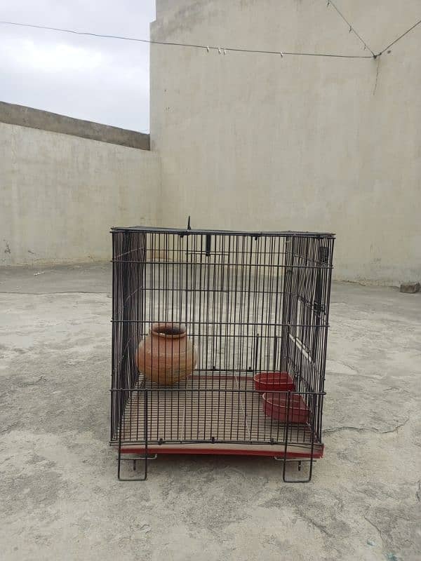 birds cage just like new. . . use just 2 months all ok 3