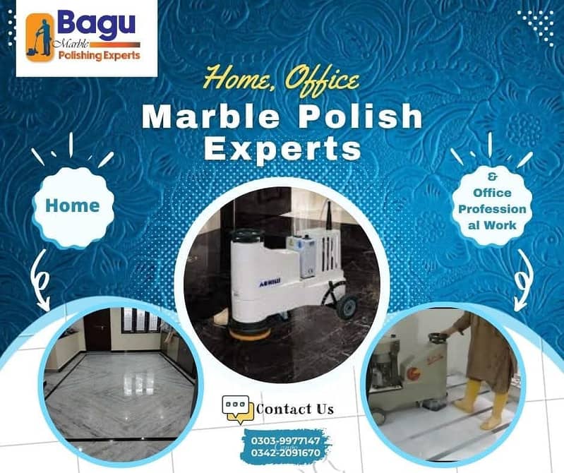 Marble Polish / Marble Cleaning / Tiles Cleaning & Floor Marble fixing 0