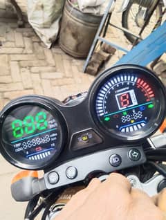 Yamaha digital speedometer