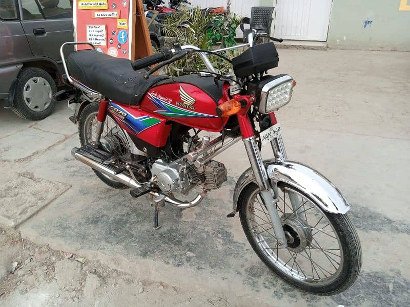 honda cd 70 v good condition03145800912 0