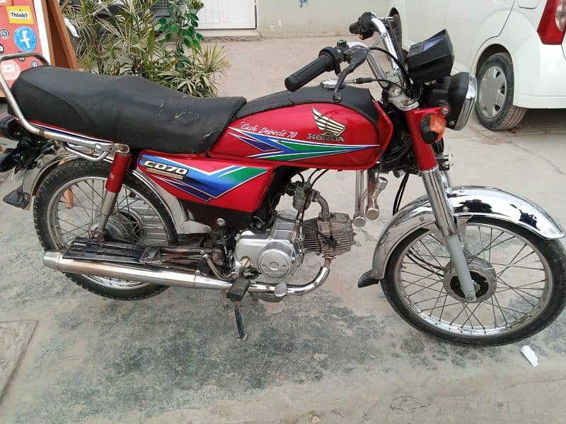 honda cd 70 v good condition03145800912 4