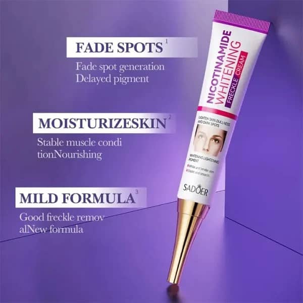 Nicotinamide Whitening Freckles Cream Remove Melasma Dark Spot Acne 3