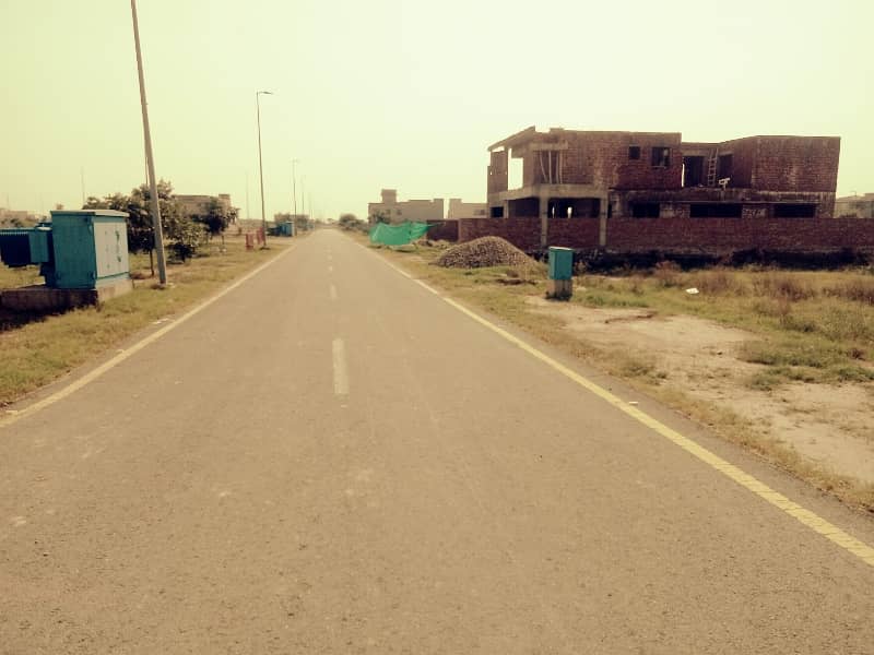 CORNER 150 FEET ROAD 1 KANAL PLOT IN DHA PHASE 9 PRISM FOR SALE BLOCK N 1