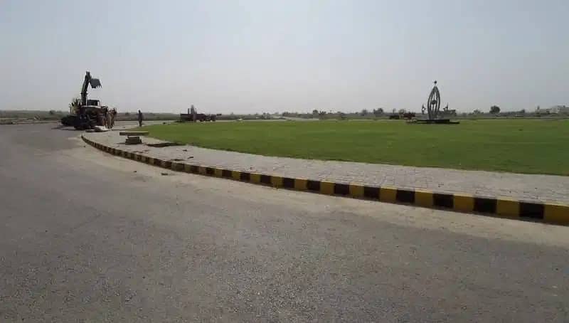 FACING PARK 1 KANAL PLOT IN DHA PHASE 9 PRISM FOR SALE BLOCK H 2