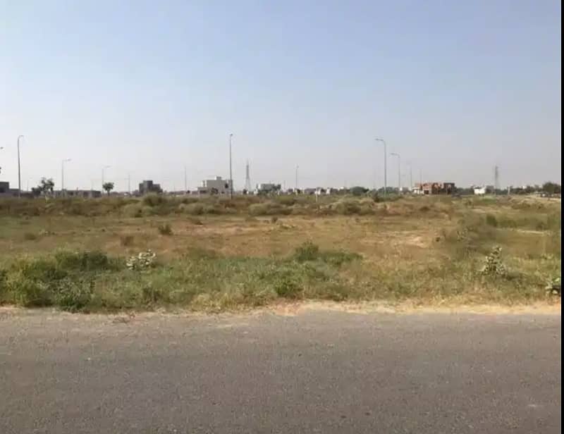 CORNER 1 KANAL PLOT FOR SALE IN DHA PHASE 9 PRISM BLOCK G 3