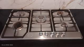 canon hob 5 burner stove