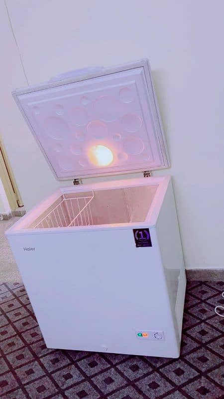 Haier deep freezer 0