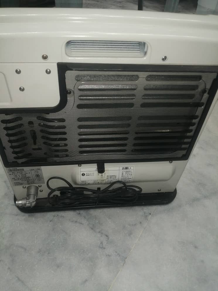 GAS BLOWER HEATERS ENERGY SAVER 2.4KW JAPANESE MODEL 4