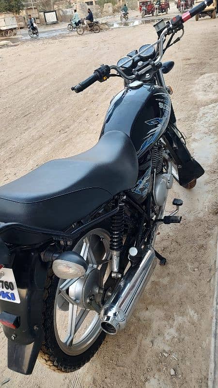 Suzuki GS 150SE 2021 All Punjab Number 4