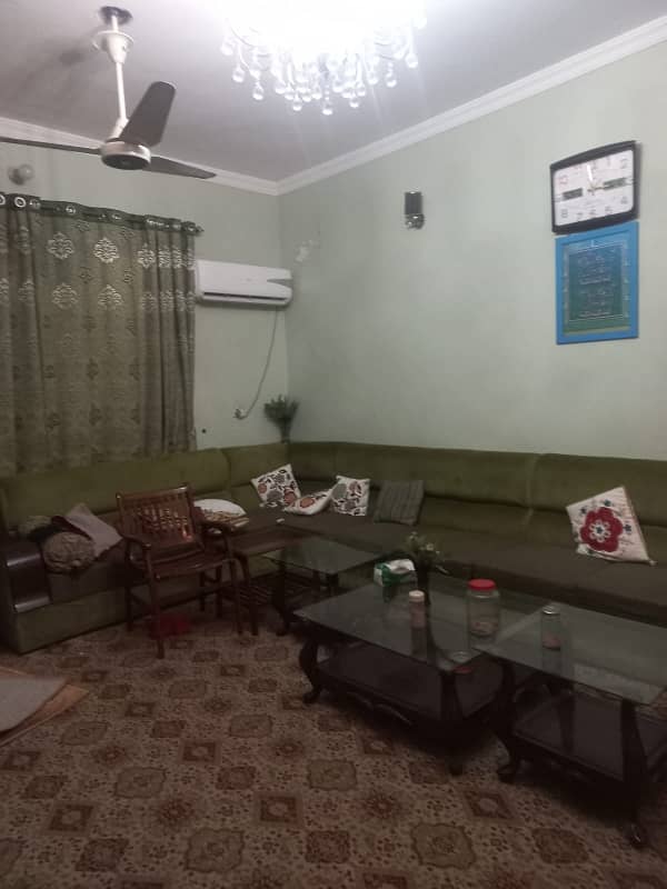 10 Marla Used House For Sale In Awaisia Housing Society 3