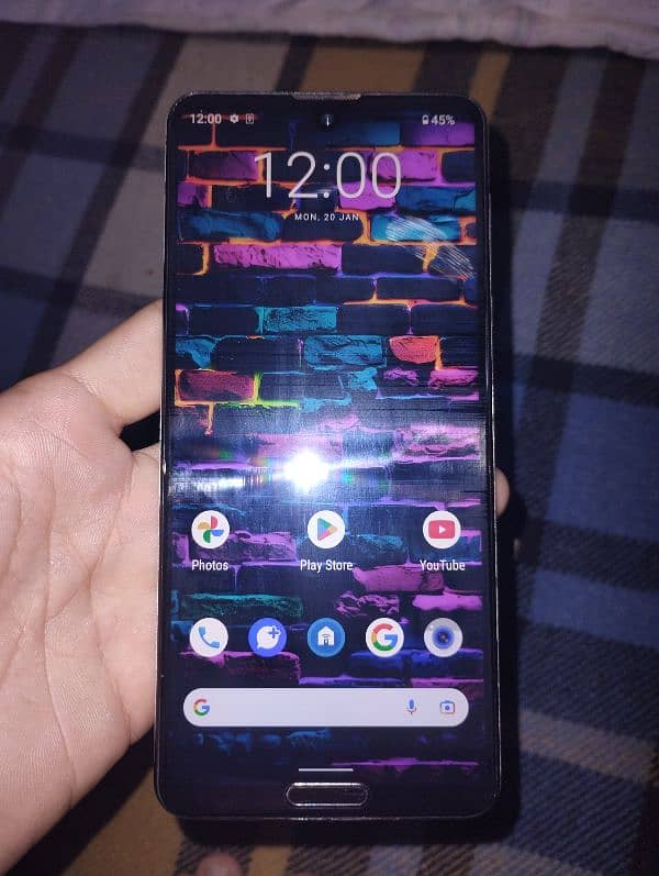 AQUOS R5g 12.256gb PTA approved 3