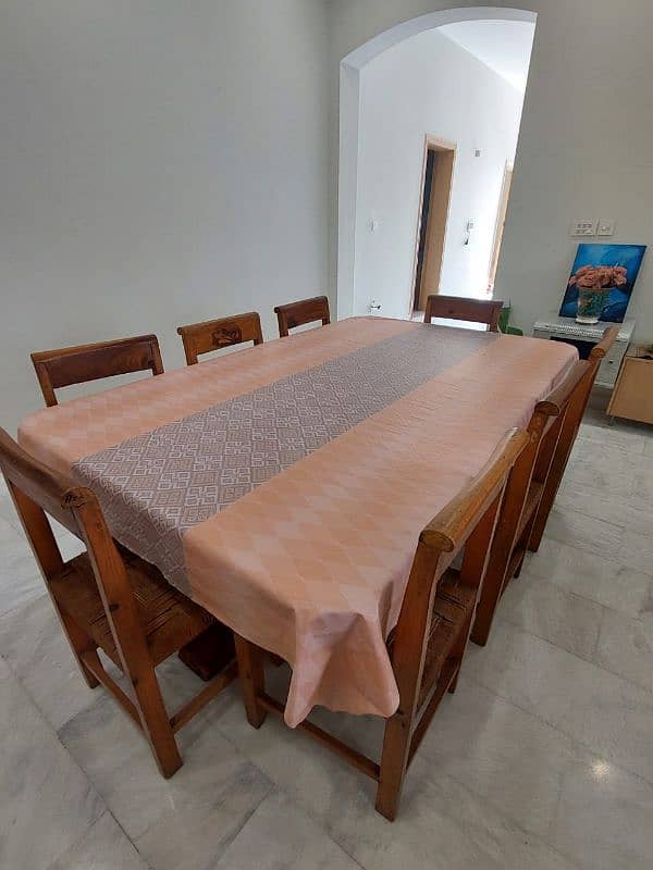 Dinning Table set 8 persons with chairs 1