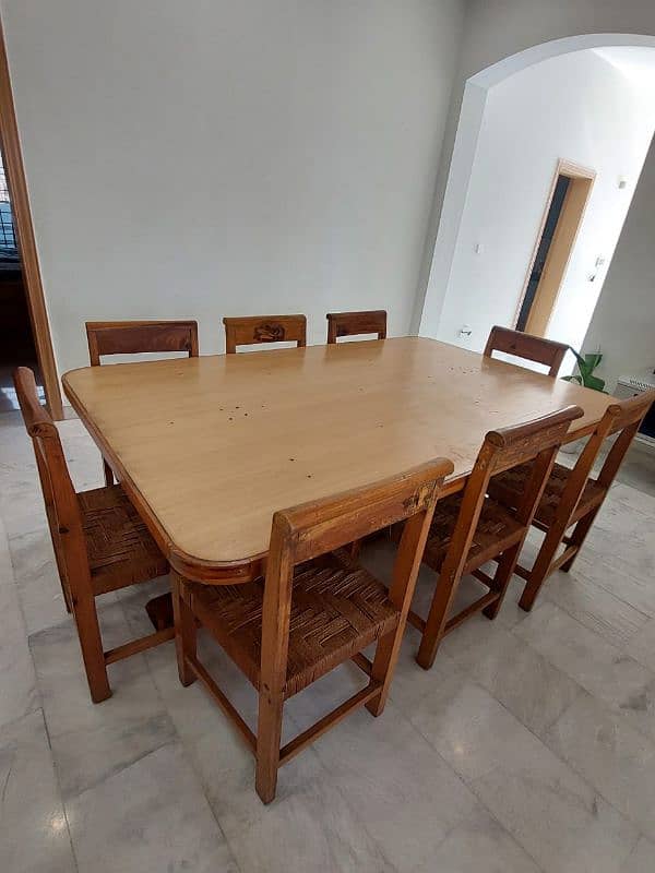 Dinning Table set 8 persons with chairs 4