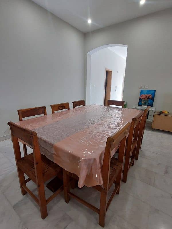 Dinning Table set 8 persons with chairs 5