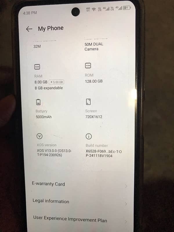 Infinix Hot 40i 3 month use 2