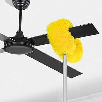 DusterMicrofiber Fan Duster Telescoping Extension Pole Washable Dust 3