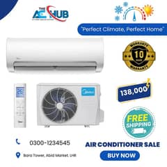 Midea T3 DC inverter Air conditioner Fast Cooling AC free Delivery