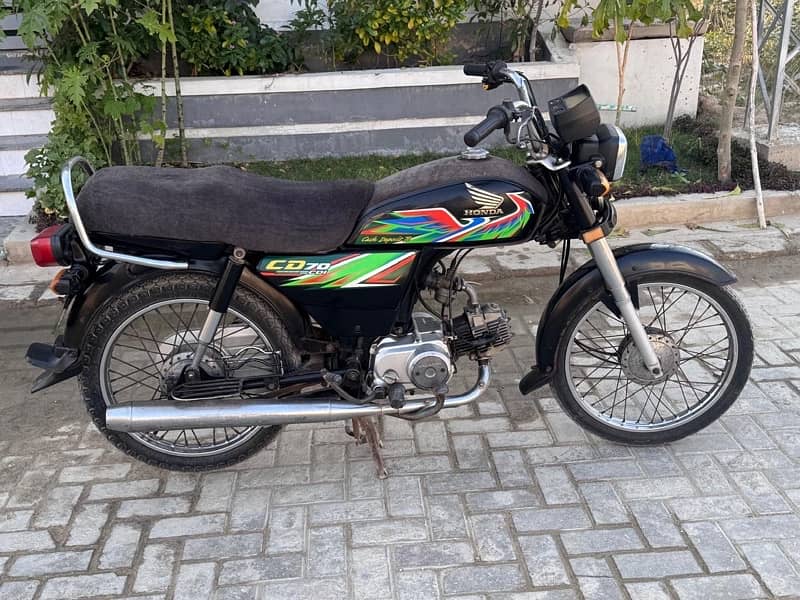 Honda CD 70 Model 2021 for sale price is reasonable good condition 1