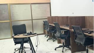 Fully Furnished Area 560 square Feet Brand New Corporation Office Available For Rent in Gulberg 3 Lahore