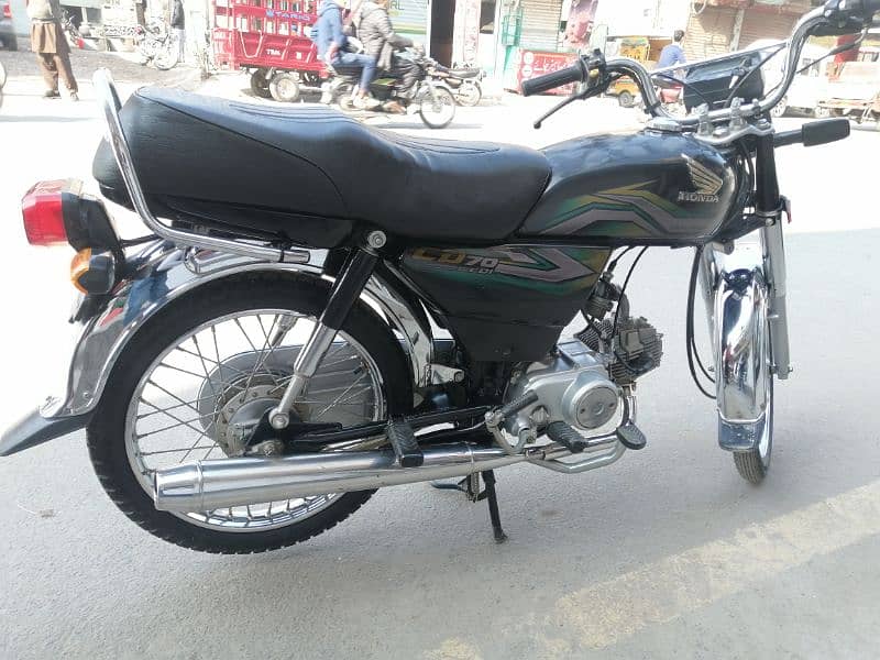 Honda CD70 Model 2022/2023 open invoice sialkot 1