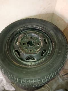 13 Size Rims and tyres for Mehran , Cultus ( WhatsApp 03275691307)