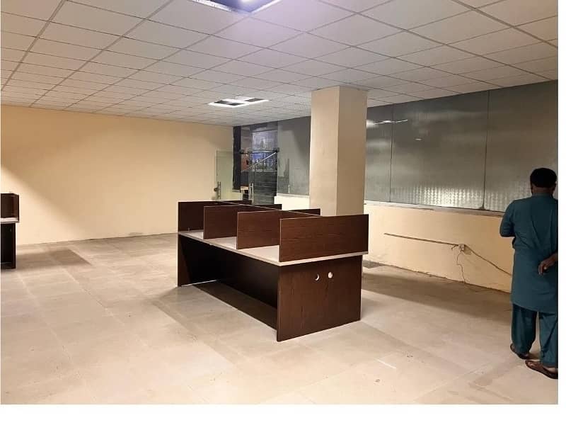 Area 1200 square Feet Brand New Corporation Office Available For Rent in Main Boulevard Road Gulberg 3 Lahore 4