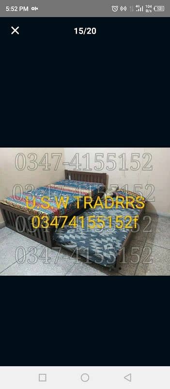 non magnetic steel bed , Bunk beds, bunker kids bed 4